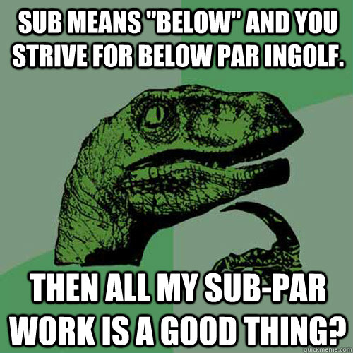 Sub means 