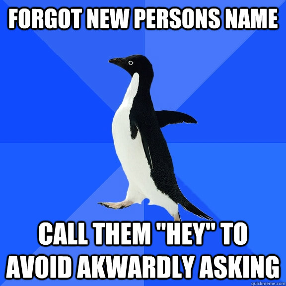 forgot new persons name call them 
