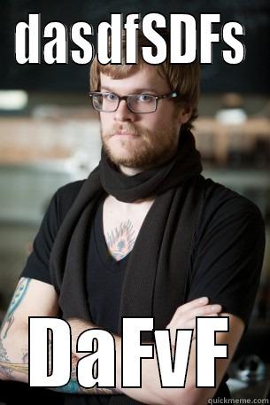 DASDFSDFS DAFVF Hipster Barista