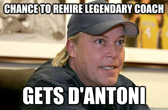 Chance to rehire legendary coach gets D'antoni  