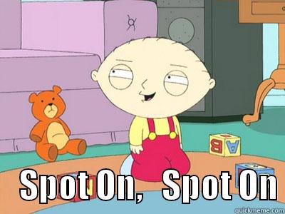 Stewie Meme -                              SPOT ON,   SPOT ON Misc