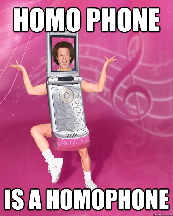 Homo Phone is a homophone - Homo Phone is a homophone  Fun with grammar