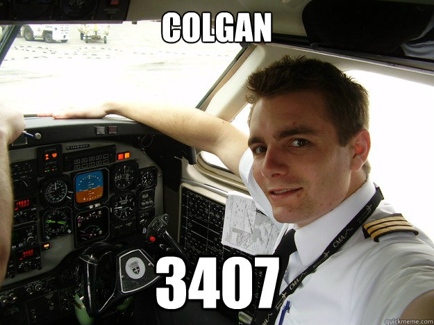Colgan 3407  oblivious regional pilot