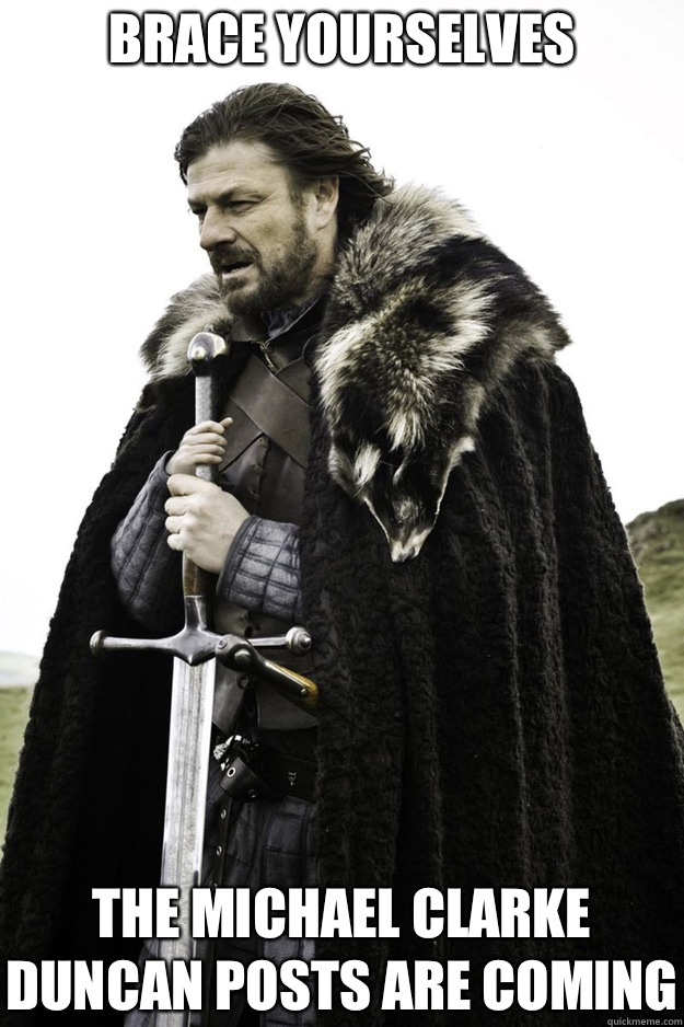 BRACE YOURSELVES The Michael Clarke Duncan posts are coming  Brace Yourselves Fathers Day