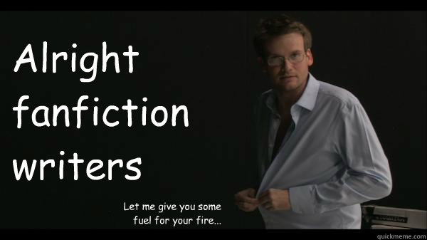 Alright fanfiction writers Let me give you some fuel for your fire...  Sexy John Green