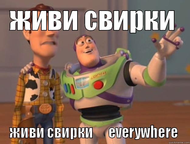 ЖИВИ СВИРКИ ЖИВИ СВИРКИ      EVERYWHERE Toy Story