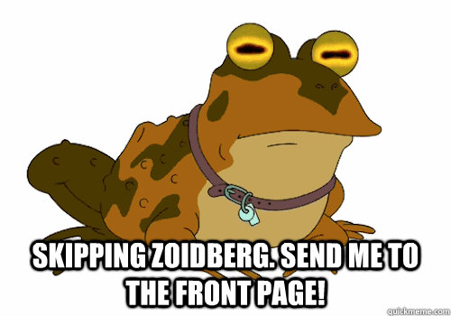  Skipping Zoidberg. Send me to the front page! -  Skipping Zoidberg. Send me to the front page!  Hypno-toad