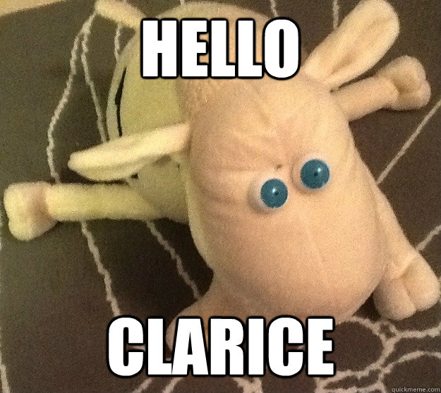HELLO CLARICE - HELLO CLARICE  silenceofthelambie