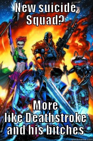 NEW SUICIDE SQUAD? MORE LIKE DEATHSTROKE AND HIS BITCHES Misc