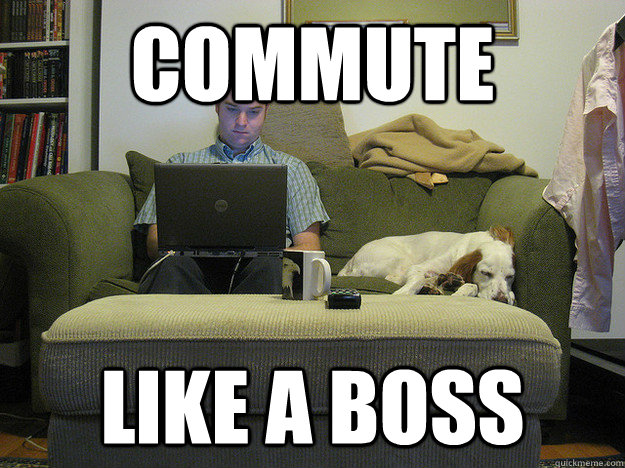 COMMUTE LIKE A BOSS  Freelancer Fred