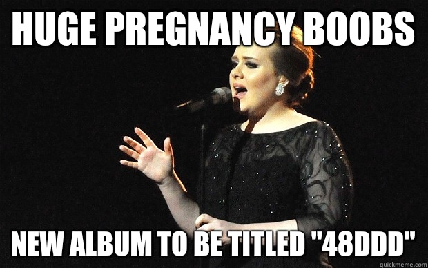 Huge pregnancy boobs New album to be titled 
