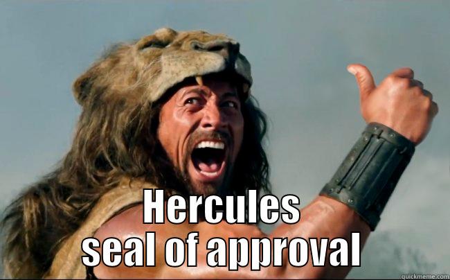  HERCULES SEAL OF APPROVAL Misc