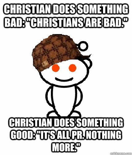 CHRISTIAN DOES SOMETHING BAD: 