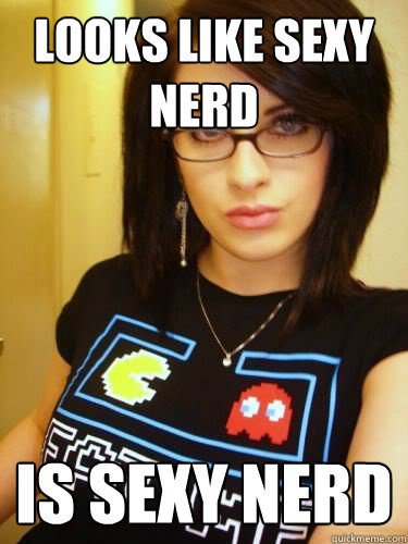 looks like sexy nerd IS sexy nerd  Cool Chick Carol