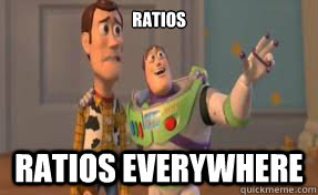 Ratios Ratios everywhere  x-x everywhere