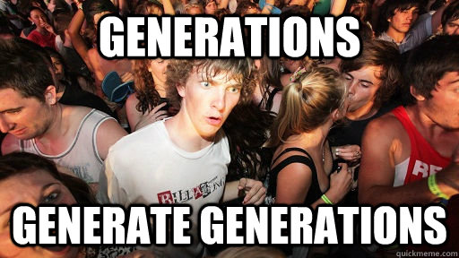 Generations Generate Generations  Sudden Clarity Clarence