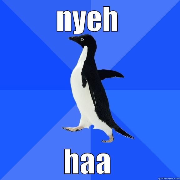 NYEH HAA Socially Awkward Penguin