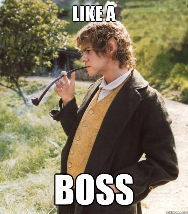Like a  BOSS - Like a  BOSS  Stoner Hobbit