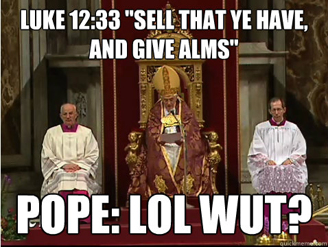 Luke 12:33 