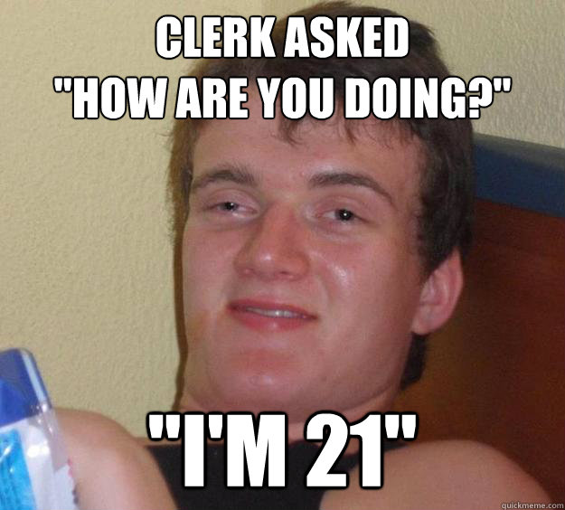 Clerk asked
