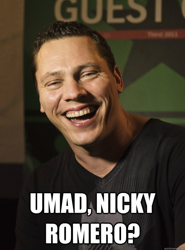  UMAD, NICKY ROMERO?  Retarded Tiesto