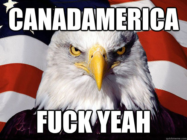 CANADAMERICA FUCK YEAH  Evil American Eagle