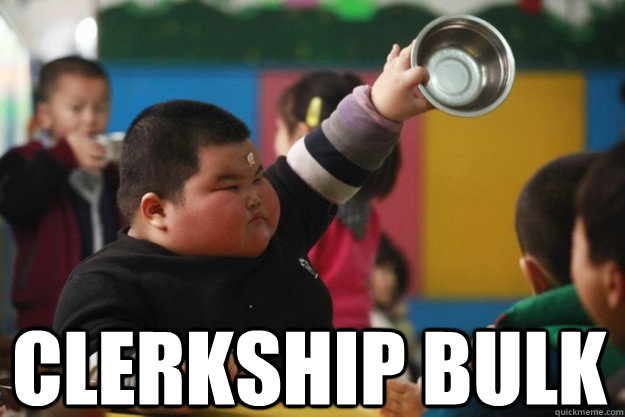 clerkship bulk  Fat Asian Kid