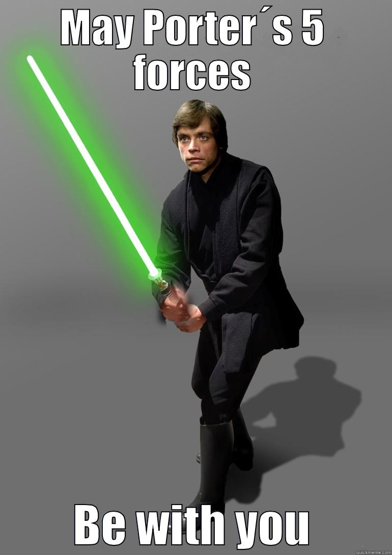 MAY PORTER´S 5 FORCES BE WITH YOU Misc