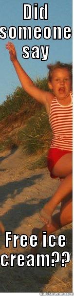 DID SOMEONE SAY FREE ICE CREAM?? Misc