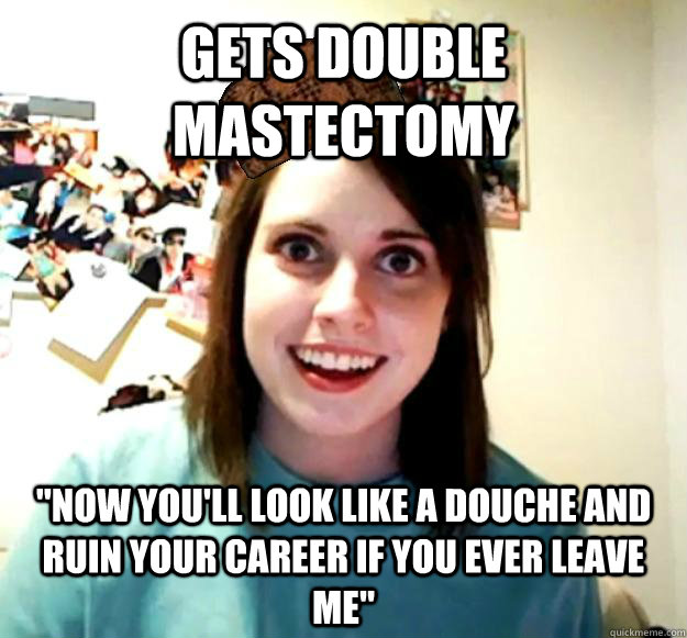 GETS DOUBLE MASTECTOMY 