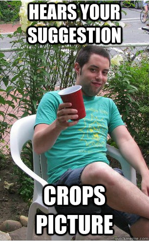 Hears your suggestion Crops picture  