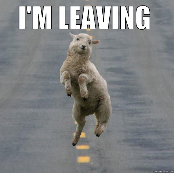I M LEAVING Quickmeme