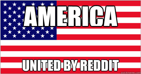 AMERICA united by reddit - AMERICA united by reddit  American Flag