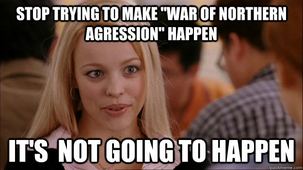 STOP TRYING TO MAKE 