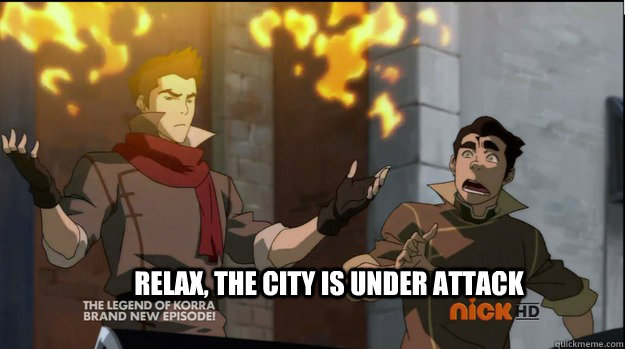 relax, the city is under attack - relax, the city is under attack  Misc