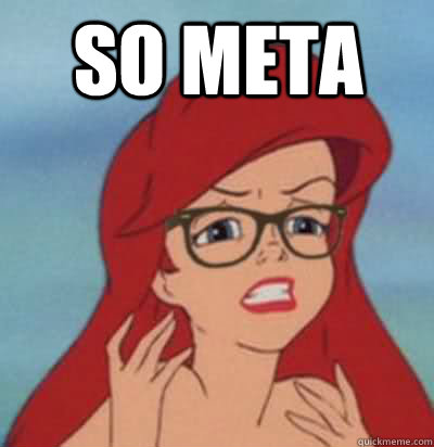 SO META   Hipster Ariel