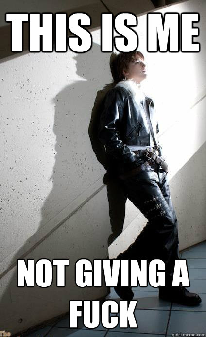 THIS IS ME NOT GIVING A FUCK - THIS IS ME NOT GIVING A FUCK  Misc