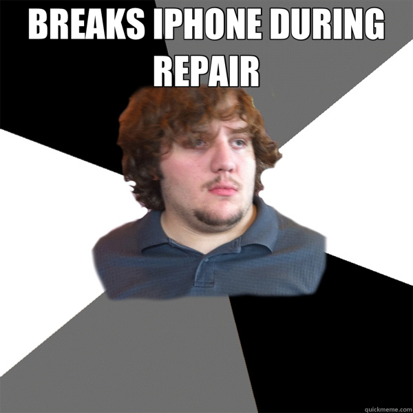 BREAKS IPHONE DURING REPAIR   Family Tech Support Guy