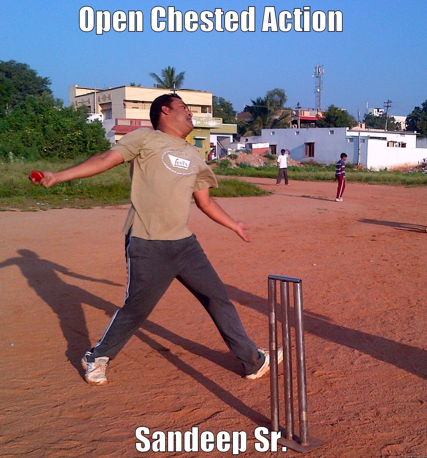 Frz 22 - OPEN CHESTED ACTION SANDEEP SR. Misc
