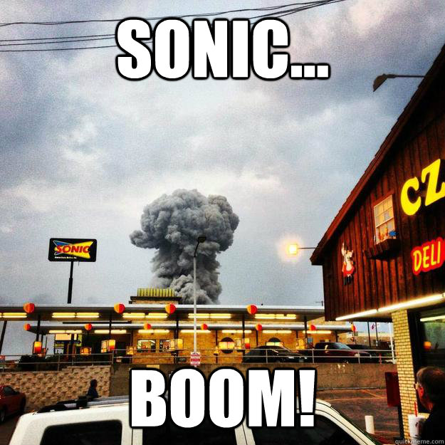 SONIC... BOOM!  Sonic Boom