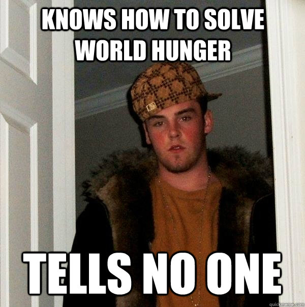 Cannabalism Can Solve World Hunger And Overpopulation I Worry