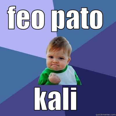 FEO PATO KALI Success Kid