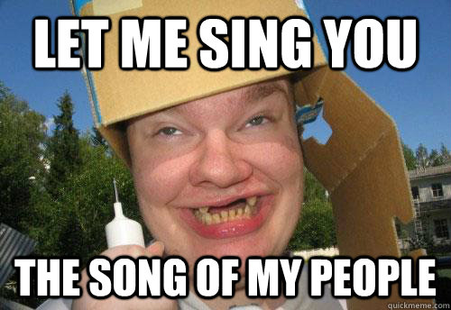 Let me Sing you The song of my people  jambo