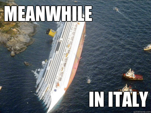 Meanwhile in Italy - Meanwhile in Italy  Concordia