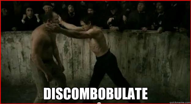Featured image of post Discombobulate Meme Meaning of discombobulate in english