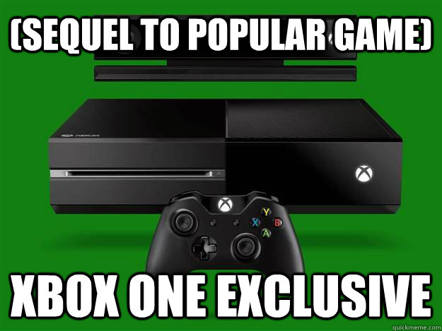 (sequel to popular game) xbox one exclusive  