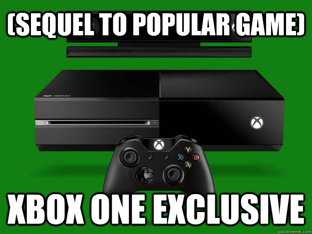 (sequel to popular game) xbox one exclusive - (sequel to popular game) xbox one exclusive  xbox one