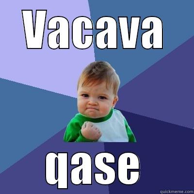 VACAVA QASE Success Kid