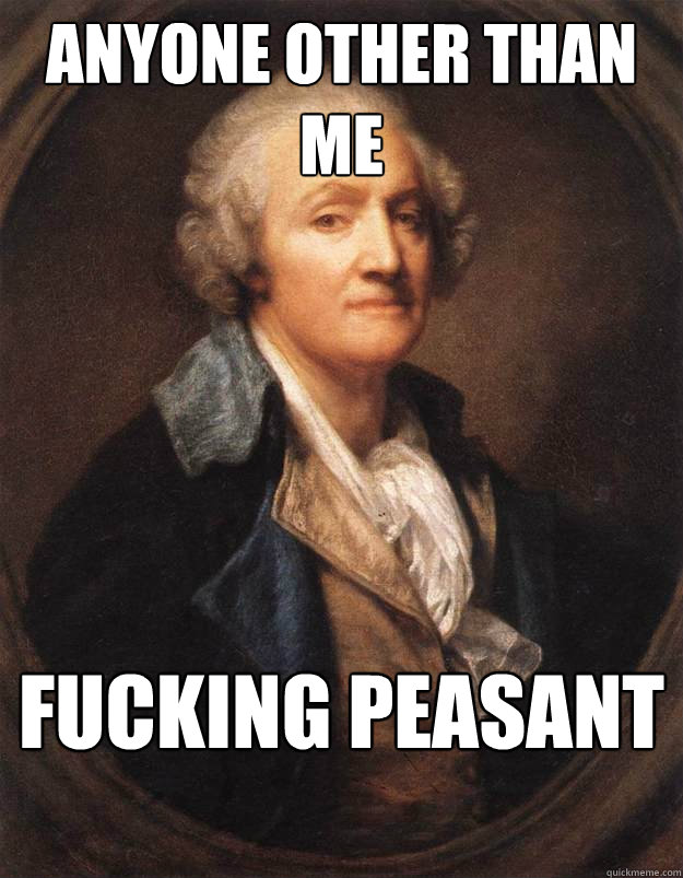 Anyone Other than me fucking peasant - Anyone Other than me fucking peasant  Fucking Peasant