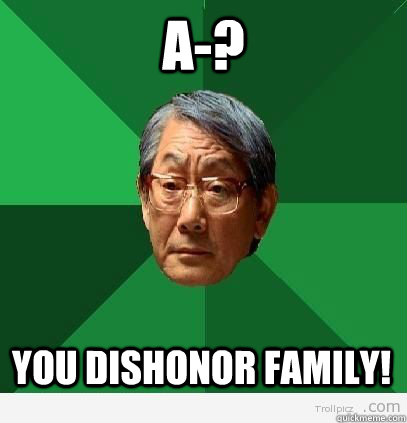 A-? YOU DISHONOR FAMILY!  